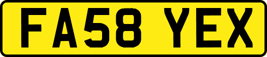 FA58YEX