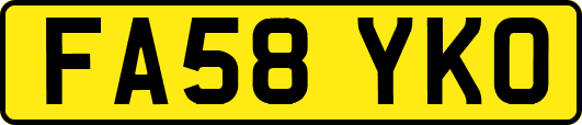 FA58YKO