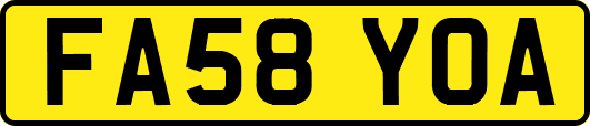 FA58YOA