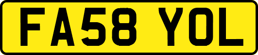 FA58YOL