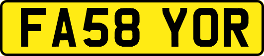 FA58YOR