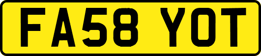 FA58YOT