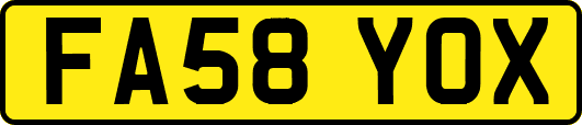 FA58YOX