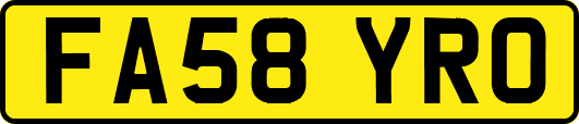 FA58YRO