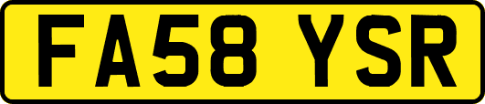 FA58YSR
