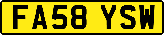 FA58YSW