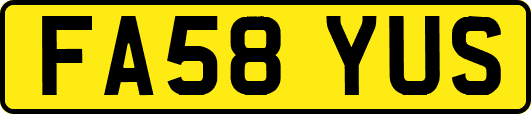 FA58YUS