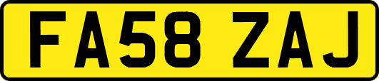 FA58ZAJ