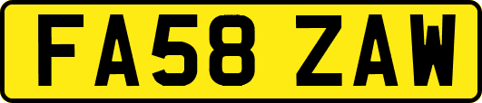 FA58ZAW