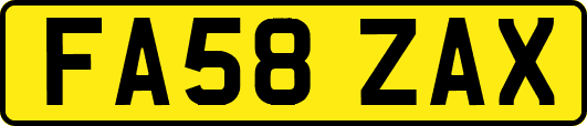 FA58ZAX