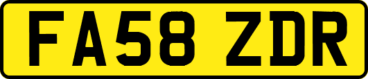 FA58ZDR