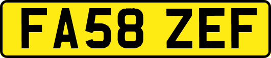 FA58ZEF