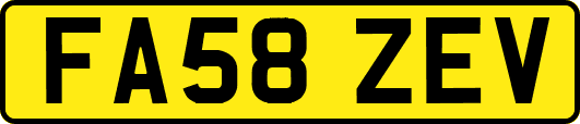 FA58ZEV