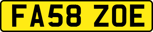 FA58ZOE
