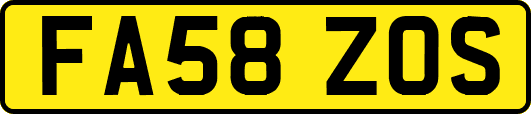 FA58ZOS