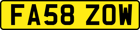 FA58ZOW