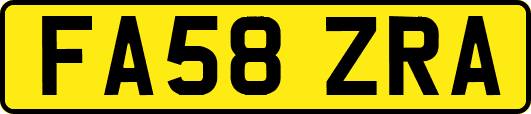 FA58ZRA