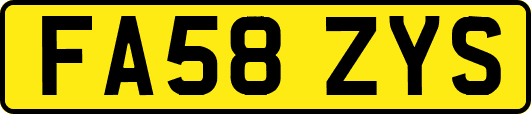 FA58ZYS