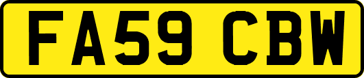 FA59CBW