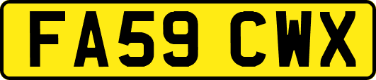 FA59CWX