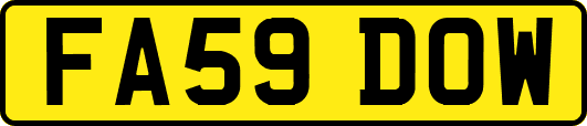 FA59DOW