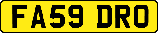 FA59DRO