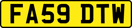 FA59DTW