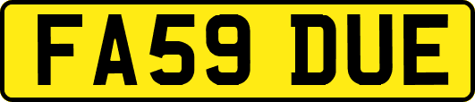 FA59DUE