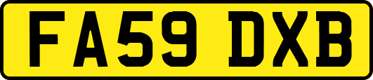 FA59DXB