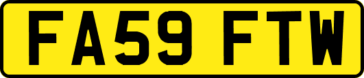 FA59FTW