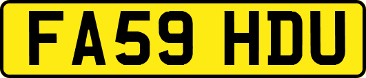 FA59HDU