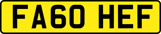 FA60HEF