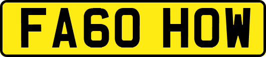 FA60HOW