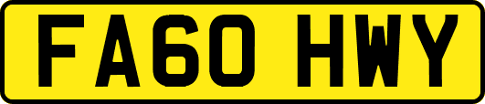 FA60HWY