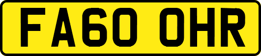 FA60OHR