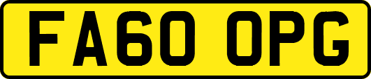 FA60OPG