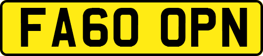 FA60OPN