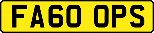 FA60OPS