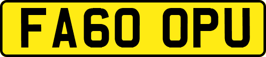 FA60OPU