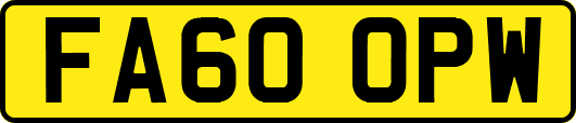 FA60OPW