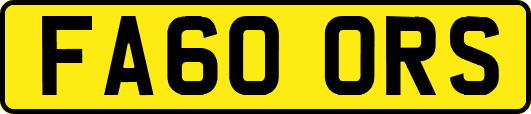 FA60ORS