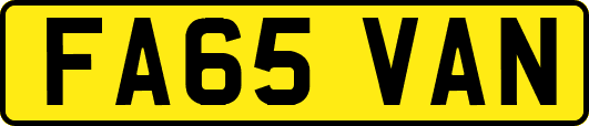 FA65VAN