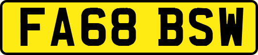 FA68BSW