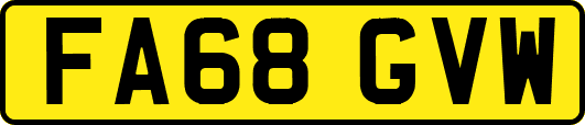 FA68GVW