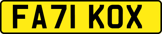 FA71KOX