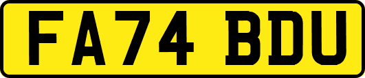 FA74BDU