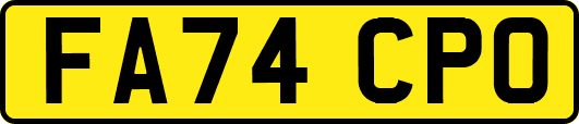 FA74CPO