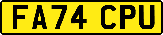FA74CPU