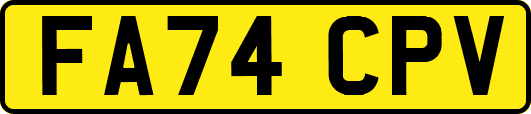 FA74CPV