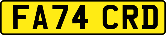 FA74CRD